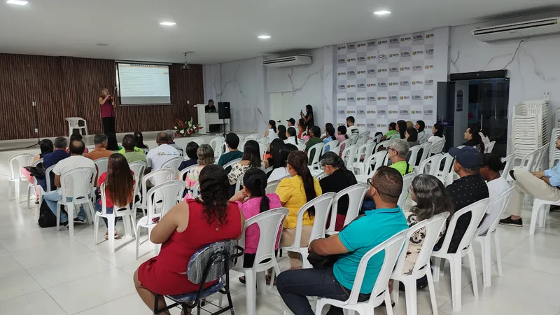 Foto 3 – Profissionais da Atenção Primária à Saúde participam de capacitação sobre Novo Financiamento e Componentes da APS