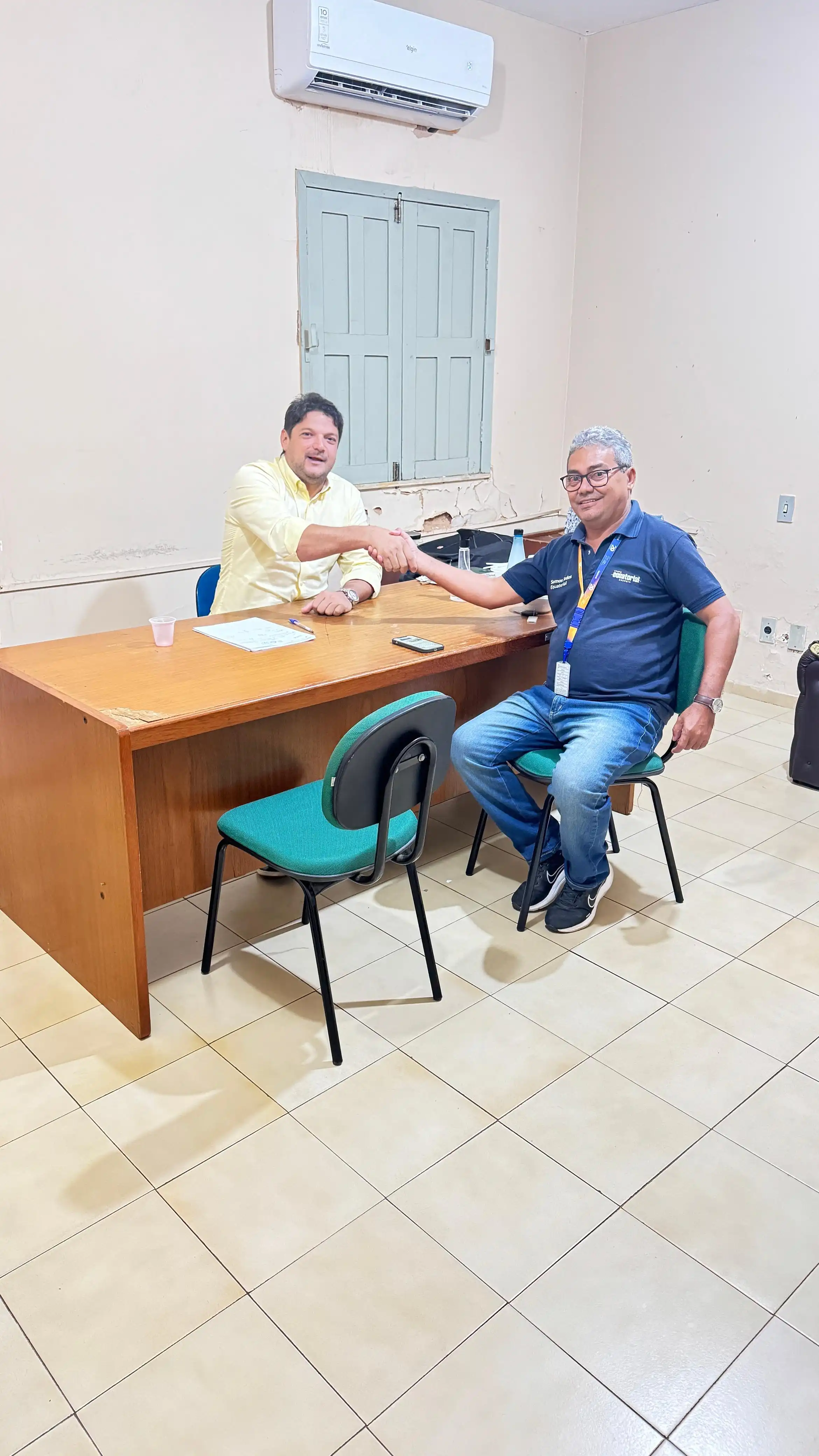 Foto 1 – Prefeito Talles Marques se reúne com representante da Equatorial Piauí para negociar débitos herdados