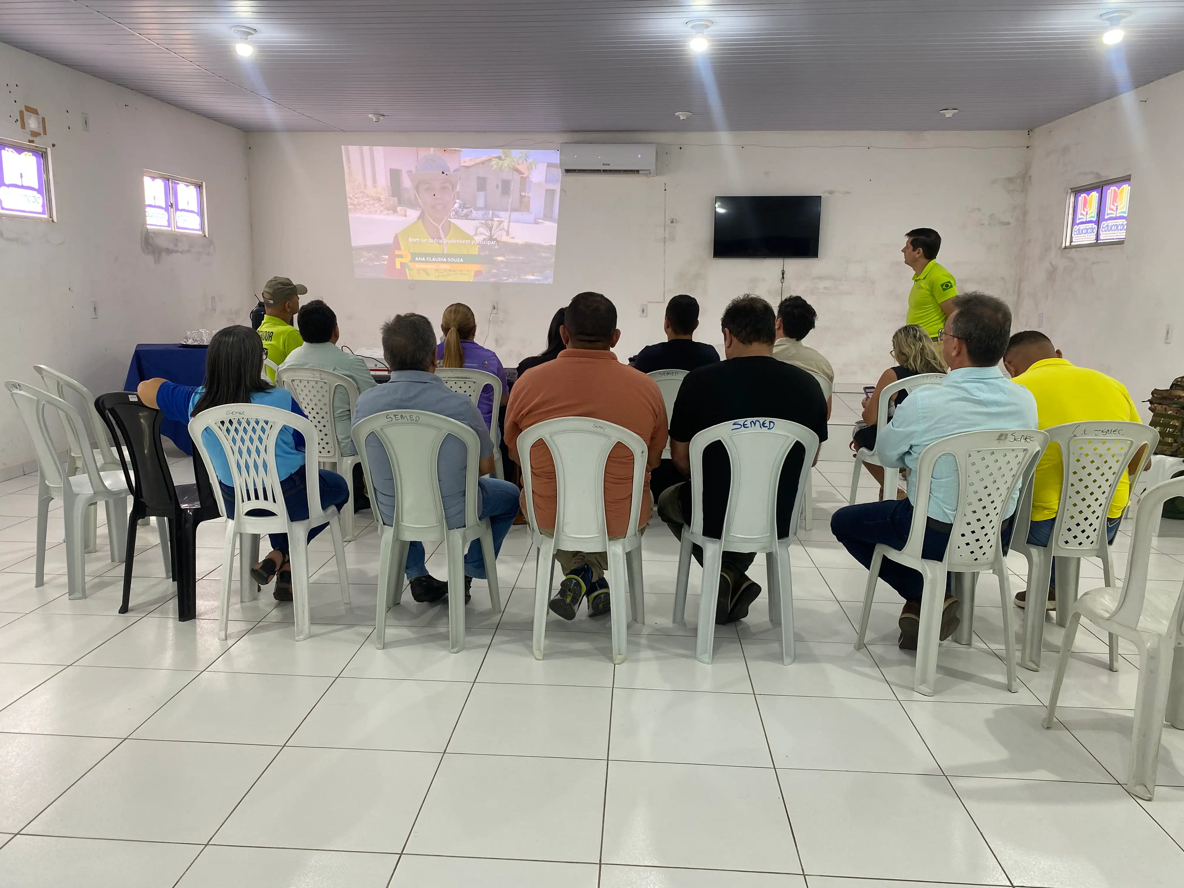 Foto 6 – Beneditinos recebe representantes do Ministério da Defesa e Projeto Rondon