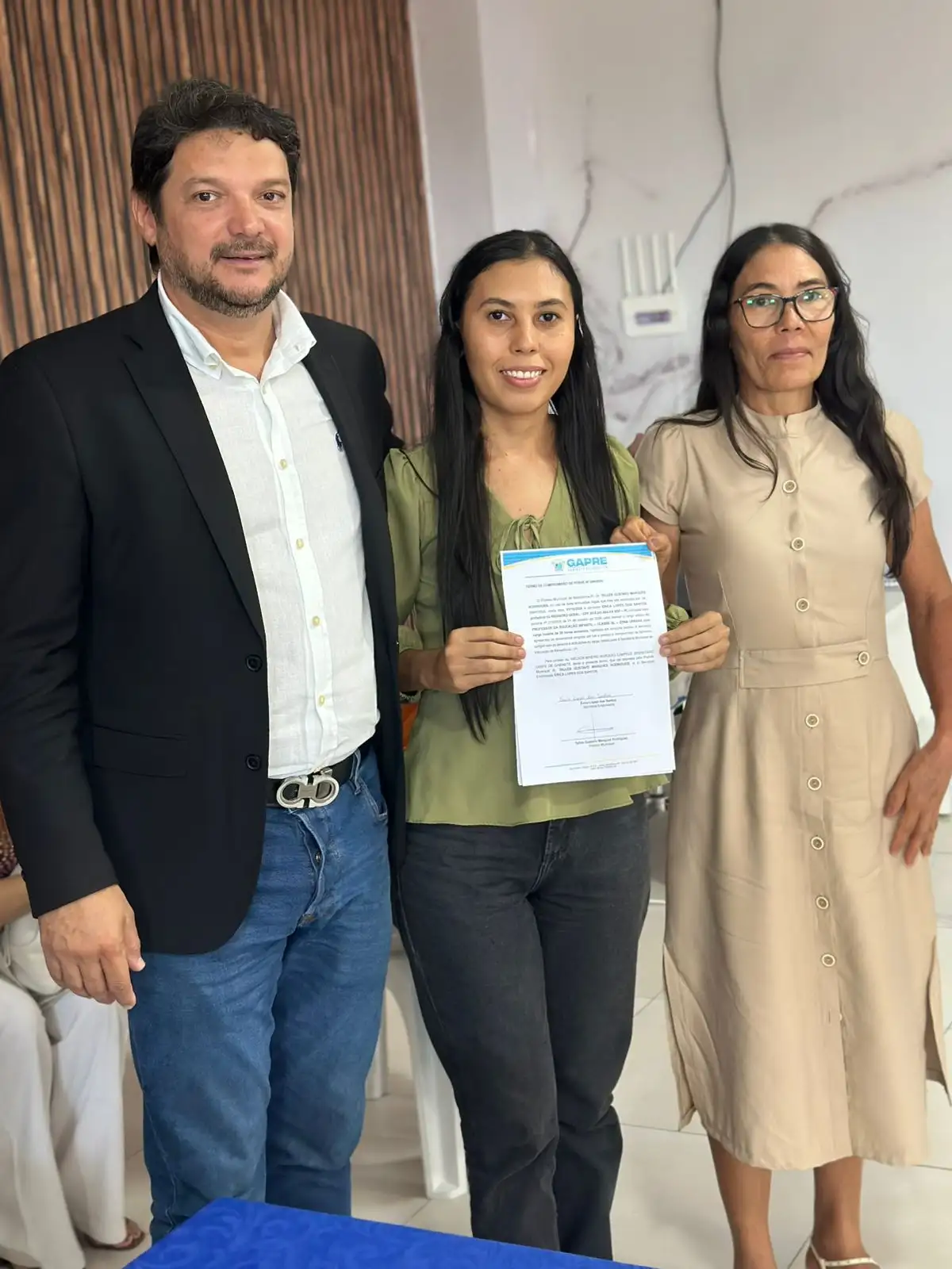 Foto 5 – Solenidade de Posse de novos Servidores Municipais de Beneditinos