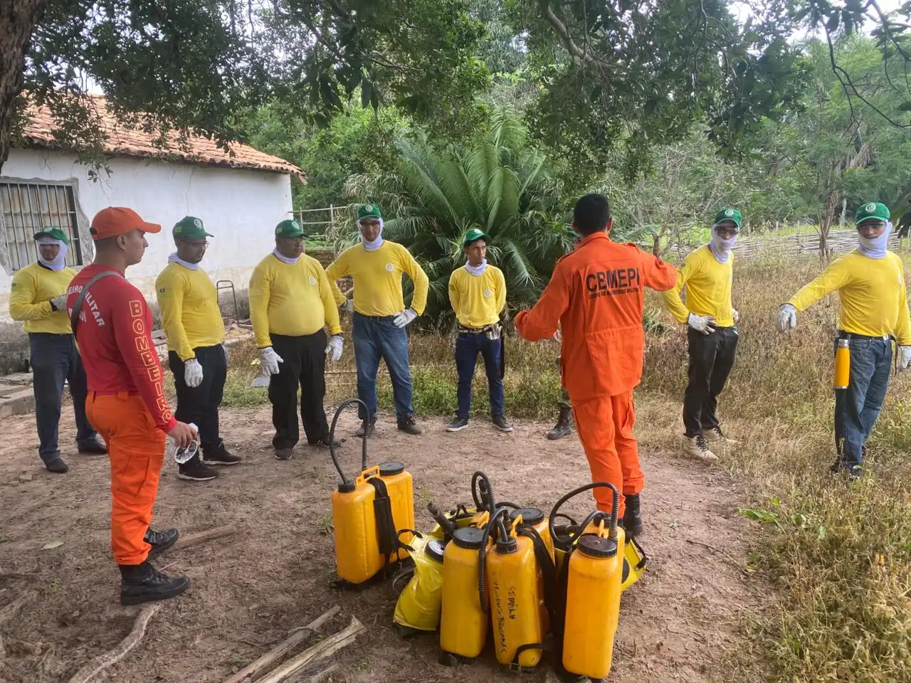 Foto 3 – Capacitação de Brigadas Florestais marca avanço na proteção ambiental em Beneditinos