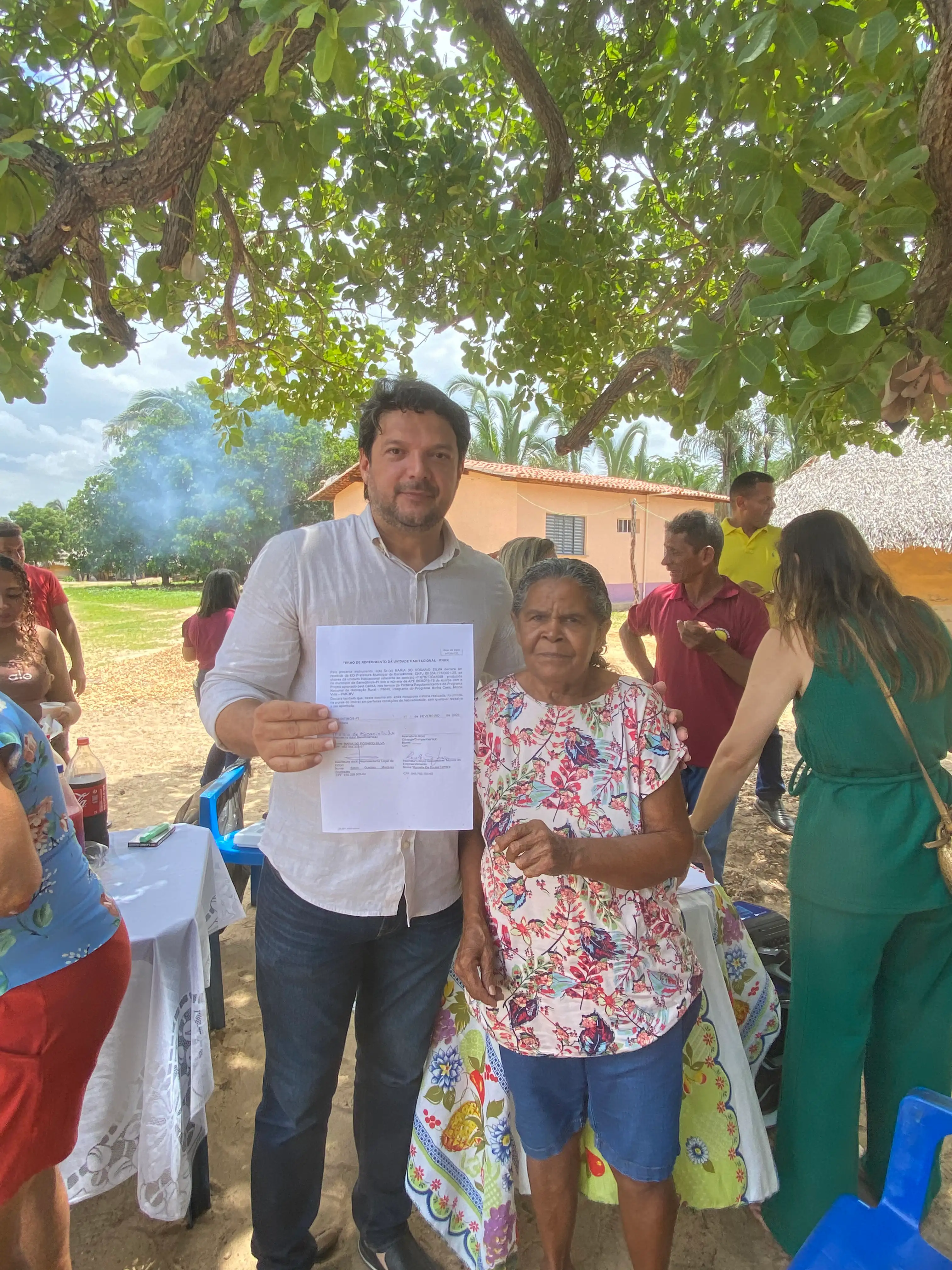 Foto 1 – Moradia e dignidade: 10 casas são entregues a famílias da zona rural de Beneditinos