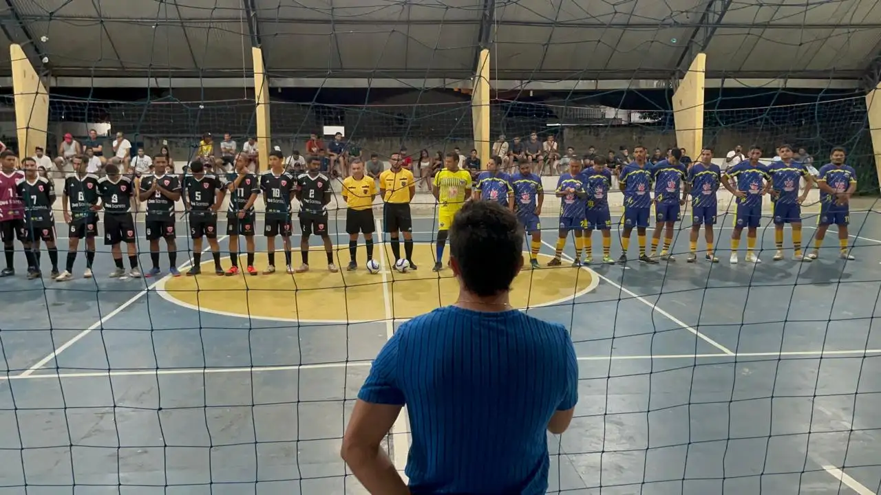 Foto 4 – Abertura do Campeonato Municipal de Futsal 2025