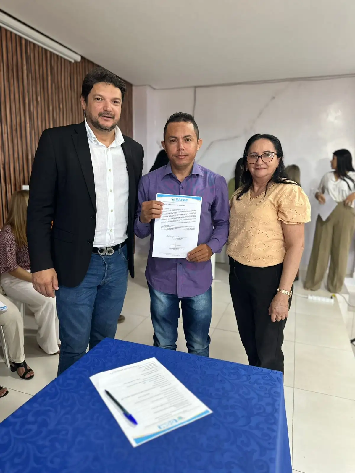 Foto 4 – Solenidade de Posse de novos Servidores Municipais de Beneditinos