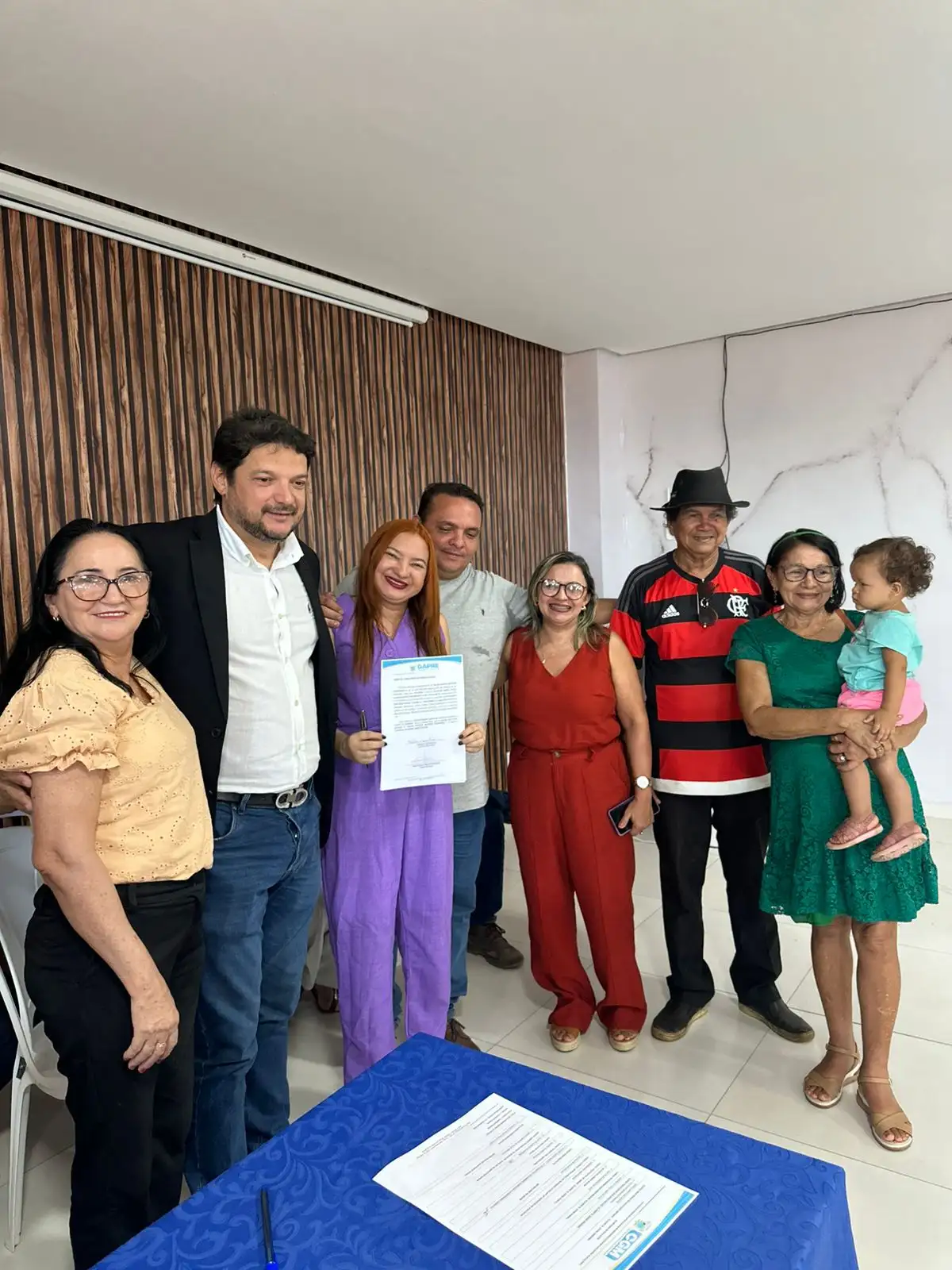 Foto 1 – Solenidade de Posse de novos Servidores Municipais de Beneditinos