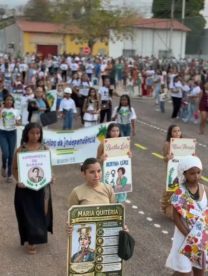 Foto 13 – Desfile Cívico de Beneditinos celebra a Independência do Brasil com homenagem às mulheres